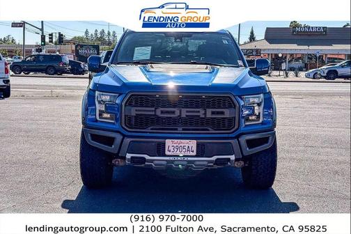 Lightning Blue 2018 Ford F-150 Raptor