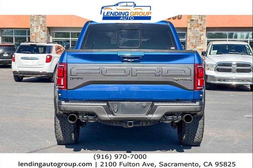 Lightning Blue 2018 Ford F-150 Raptor