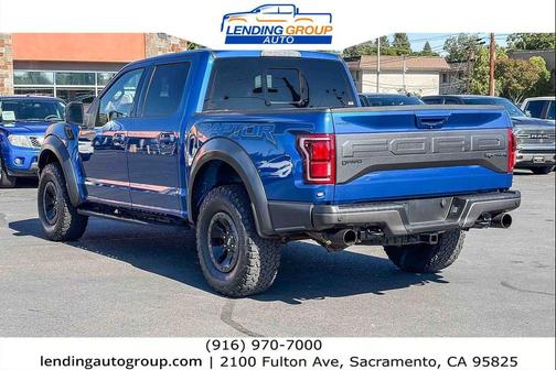 Lightning Blue 2018 Ford F-150 Raptor