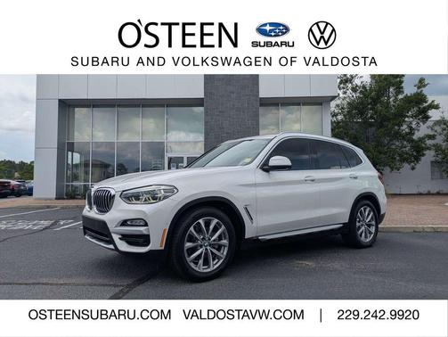 Mineral White Metallic 2019 BMW X3 sDrive30i