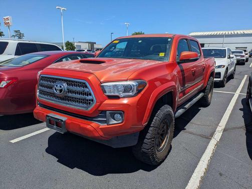 Inferno Red 2017 Toyota Tacoma TRD Sport