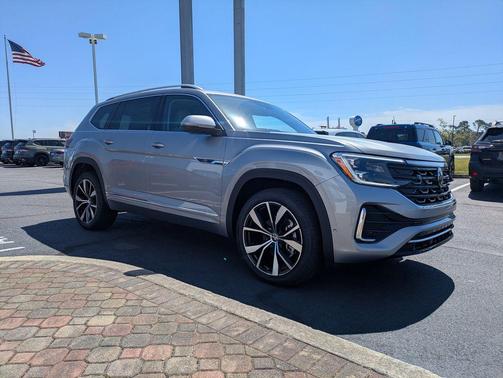 Silver Mist Metallic 2026 Volkswagen Atlas 2.0T SEL Premium R-Line 4MOTION