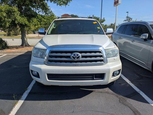 Blizzard Pearl 2013 Toyota Sequoia Platinum