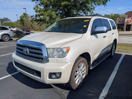 Blizzard Pearl 2013 Toyota Sequoia Platinum