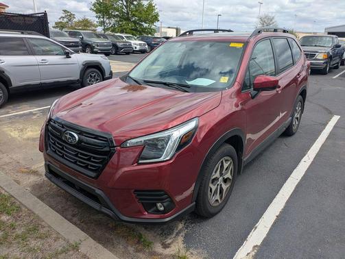 Crimson Red Pearl 2024 Subaru Forester Premium