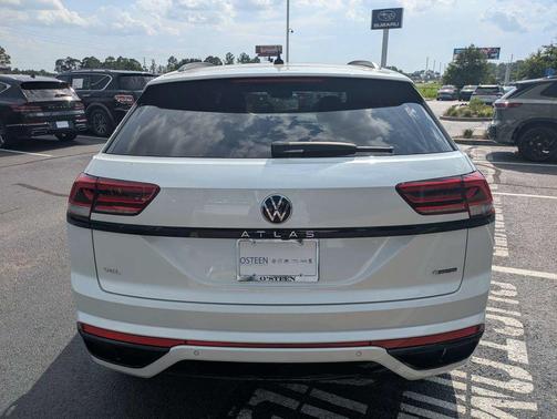 Opal White 2023 Volkswagen Atlas Cross Sport 2.0T SEL