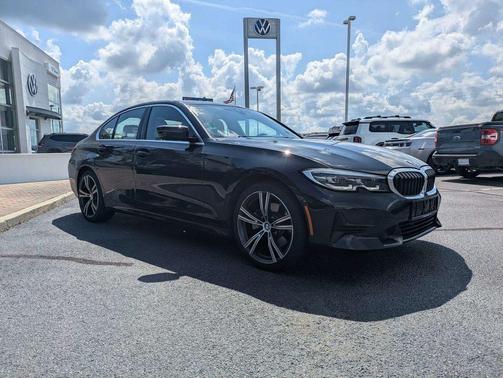 Black 2021 BMW 330 i xDrive