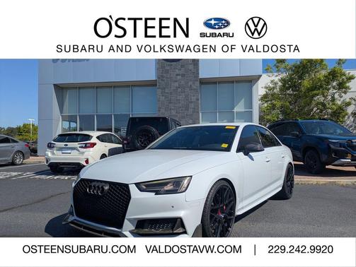 Glacier White Metallic 2018 Audi S4 3.0T Premium Plus