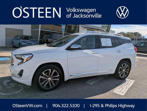 Summit White 2020 GMC Terrain Denali