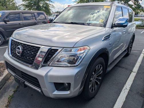 Brilliant Silver Metallic 2020 Nissan Armada SL 2WD