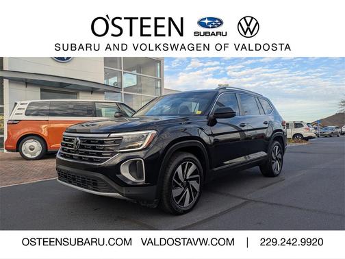 Deep Black Pearl 2024 Volkswagen Atlas 2.0T SEL