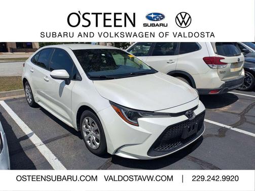 Blizzard Pearl 2021 Toyota Corolla LE