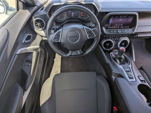 Sharkskin Metallic 2023 Chevrolet Camaro RWD Coupe LT1