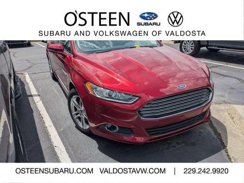 Ruby Red Metallic 2016 Ford Fusion Hybrid SE