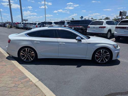 Glacier White Metallic 2023 Audi S5 3.0T Prestige