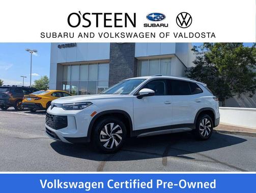 Pure White 2025 Volkswagen Tiguan 2.0T S