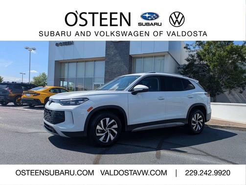 Pure White 2025 Volkswagen Tiguan 2.0T S