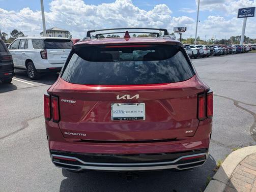 Passion Red Tintcoat 2023 Kia Sorento SX