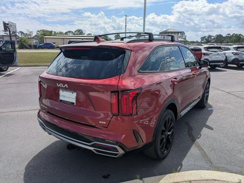 Passion Red Tintcoat 2023 Kia Sorento SX
