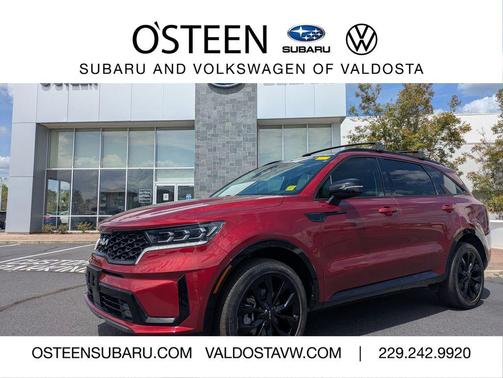 Passion Red Tintcoat 2023 Kia Sorento SX