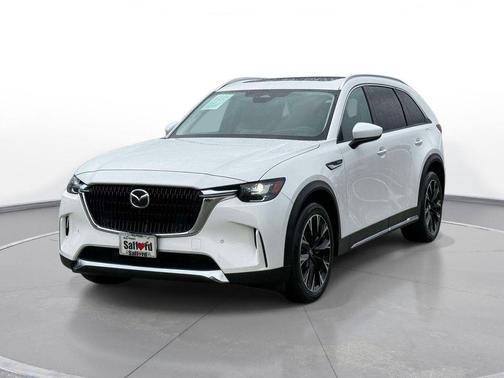 Rhodium White Premium 2024 Mazda CX-90 PHEV Premium