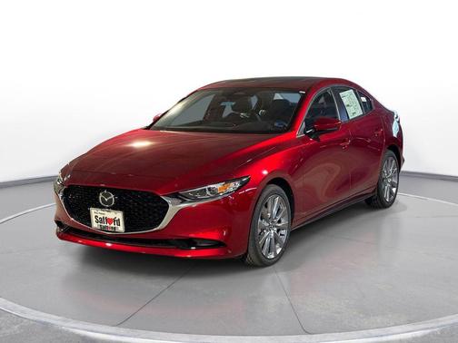 Soul Red Crystal Metallic 2026 Mazda Mazda3 FWD w/Preferred Package