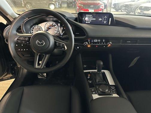 Machine Gray Metallic 2025 Mazda Mazda3 FWD w/Preferred Package
