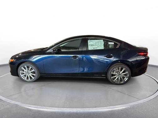 Deep Crystal Blue Mica 2026 Mazda Mazda3 FWD w/Preferred Package