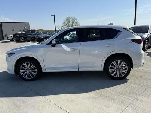 Rhodium White Metallic 2023 Mazda CX-5 2.5 Turbo Signature