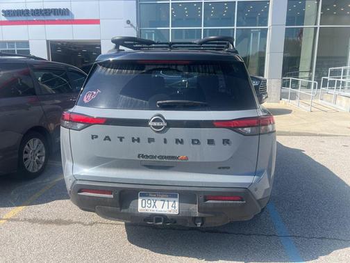 Solid Gray/Super Black 2024 Nissan Pathfinder Rock Creek 4WD
