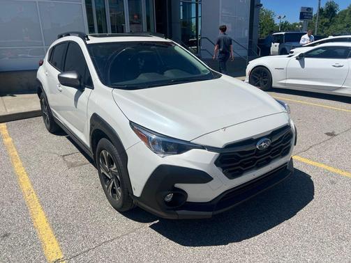 Crystal White Pearl 2024 Subaru Crosstrek Premium