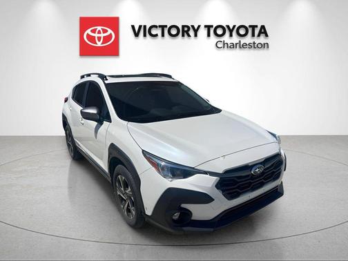 Crystal White Pearl 2024 Subaru Crosstrek Premium