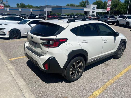 Crystal White Pearl 2024 Subaru Crosstrek Premium