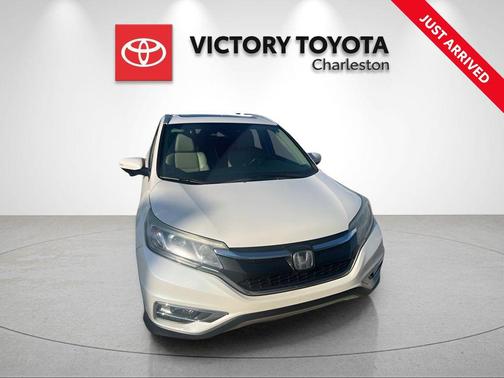 White Diamond Pearl 2016 Honda CR-V Touring