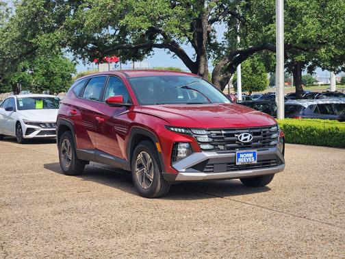 Ultimate Red 2026 Hyundai TUCSON Hybrid Blue SE