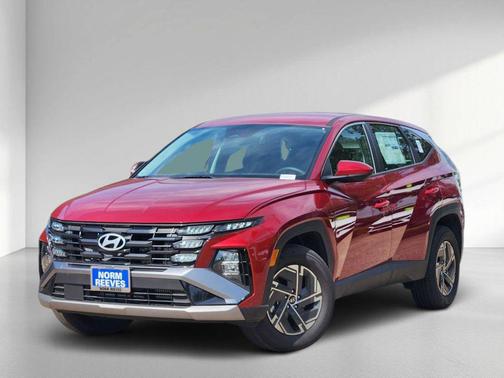 Ultimate Red 2026 Hyundai TUCSON Hybrid Blue SE