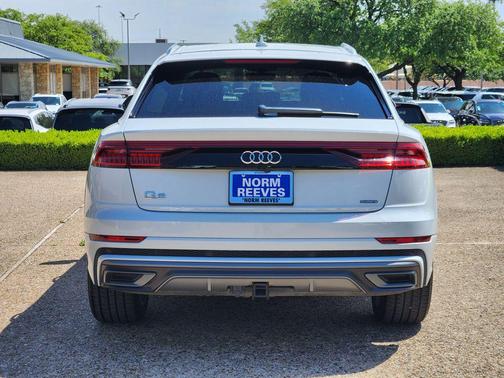 Glacier White 2021 Audi Q8 55 Premium Plus