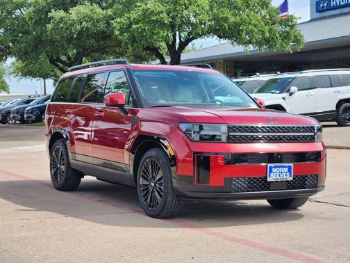 Ultimate Red 2026 Hyundai SANTA FE HEV Calligraphy