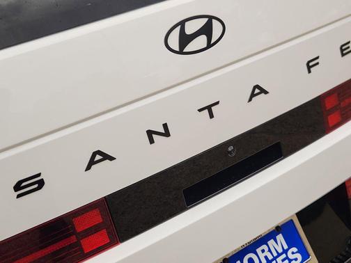 Serenity White 2026 Hyundai SANTA FE HEV Calligraphy