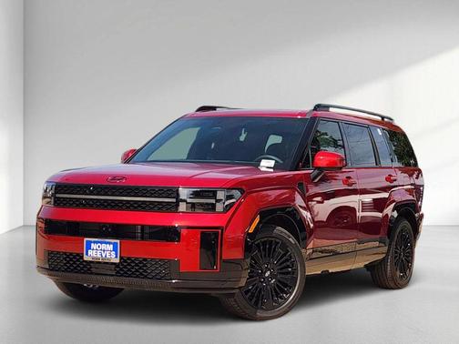 Ultimate Red 2026 Hyundai SANTA FE HEV Calligraphy