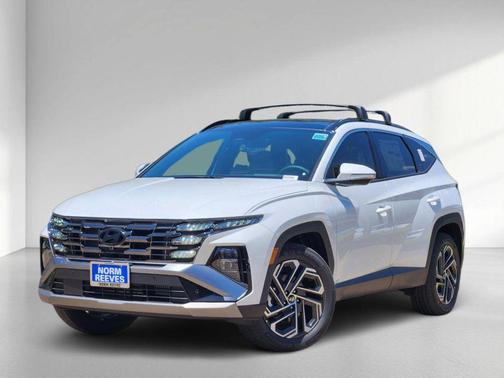 Creamy White Pearl 2026 Hyundai TUCSON Hybrid Limited