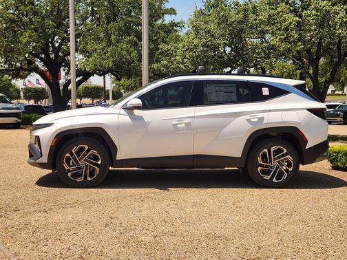 Creamy White Pearl 2026 Hyundai TUCSON Hybrid Limited