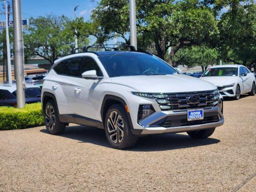 Creamy White Pearl 2026 Hyundai TUCSON Hybrid Limited