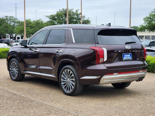 Sierra Burgundy 2024 Hyundai PALISADE Calligraphy