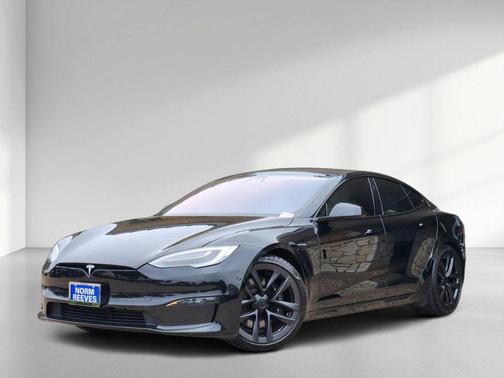 Black 2021 Tesla Model S Long Range