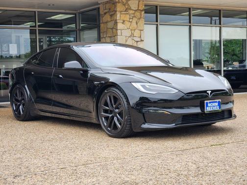 Black 2021 Tesla Model S Long Range
