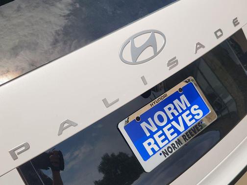 Creamy White Pearl 2026 Hyundai Palisade Hybrid Blue SEL 7P