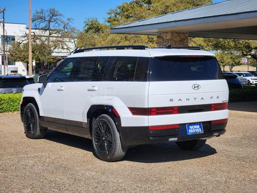Serenity White 2026 Hyundai SANTA FE HEV Calligraphy