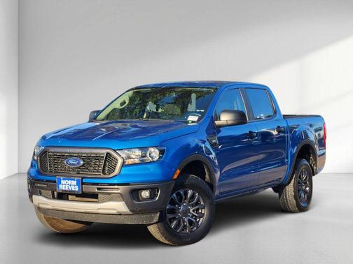 Blue Metallic 2021 Ford Ranger XLT