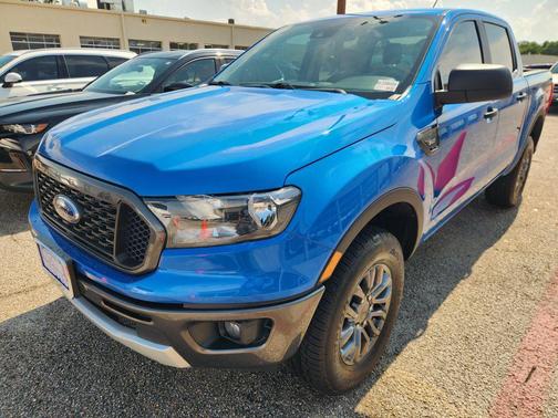 Blue Metallic 2021 Ford Ranger XLT